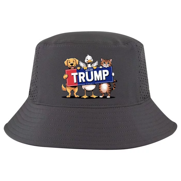 Cat Duck Dog Pets For Trump Cool Comfort Performance Bucket Hat