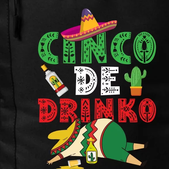 CINCO DE DRINKO Funny CINCO DE MAYO Daily Commute Backpack