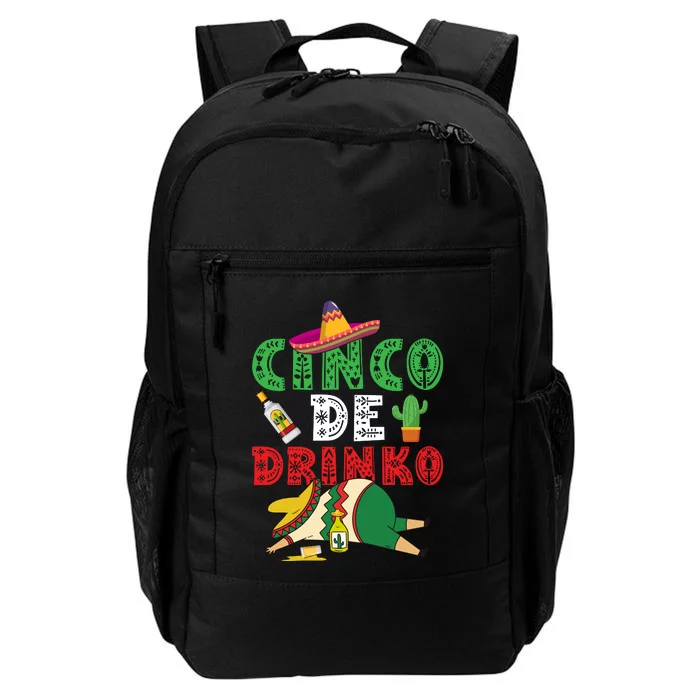 CINCO DE DRINKO Funny CINCO DE MAYO Daily Commute Backpack