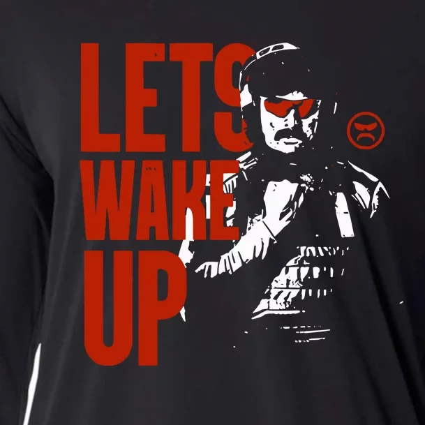 Championsclub Dr Disrespect LetS Wake Up Cooling Performance Long Sleeve Crew