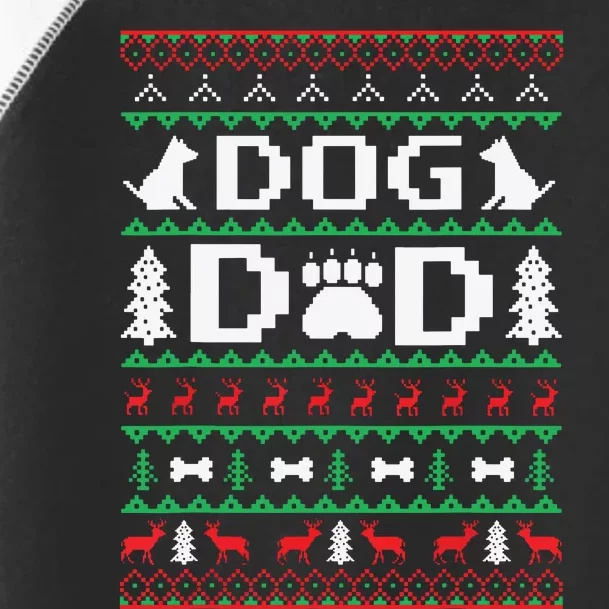 Christmas Dog Dad Shirts For Ugly Xmas Sweater Gifts Dogs Toddler Fine Jersey T-Shirt