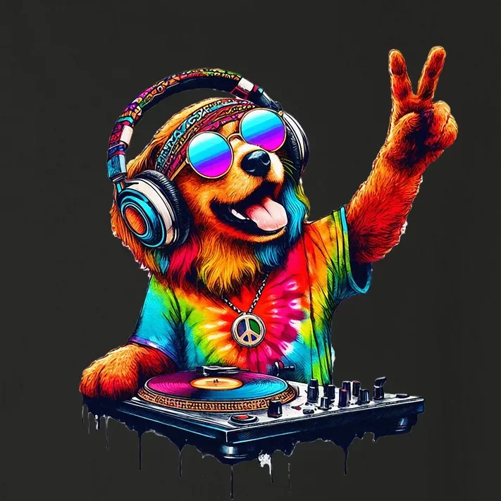 Colourful Dog DJ Toddler Long Sleeve Shirt