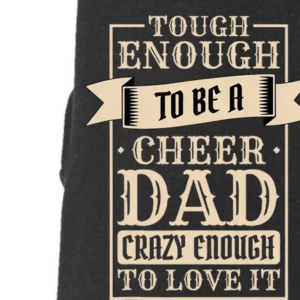 Cheer Dad Design for Cheerleading Father's day Doggie 3-End Fleece Hoodie