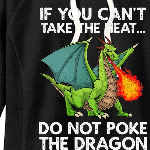 Cool Dragon Design For Wo Mythical Dragon Lover Women's Fleece Hoodie