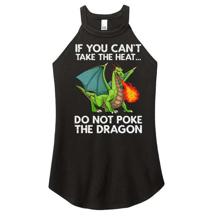 Cool Dragon Design For Wo Mythical Dragon Lover Women’s Perfect Tri Rocker Tank