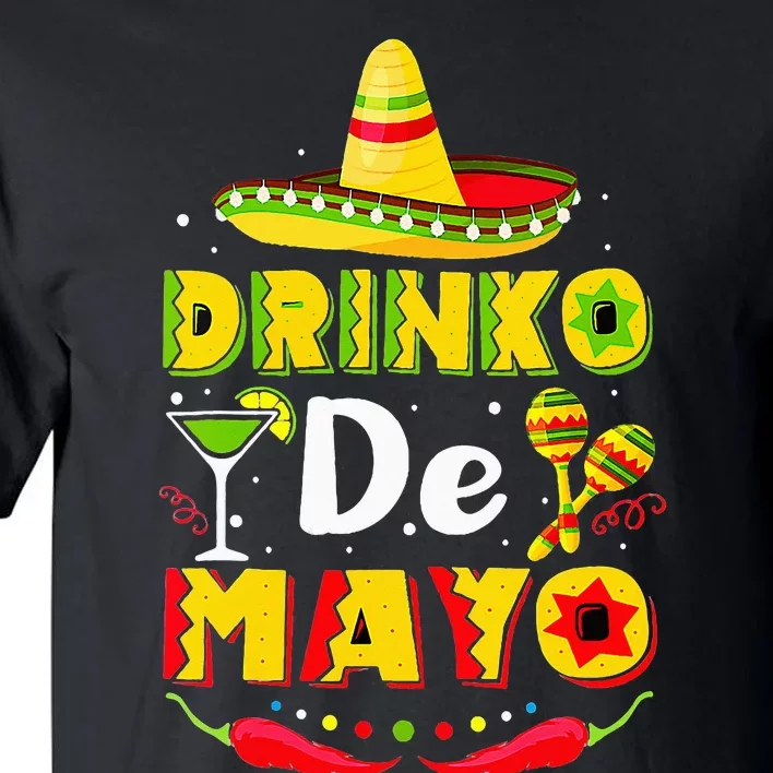 Cinco de Drinko Funny Cinco de Mayo Tall T-Shirt