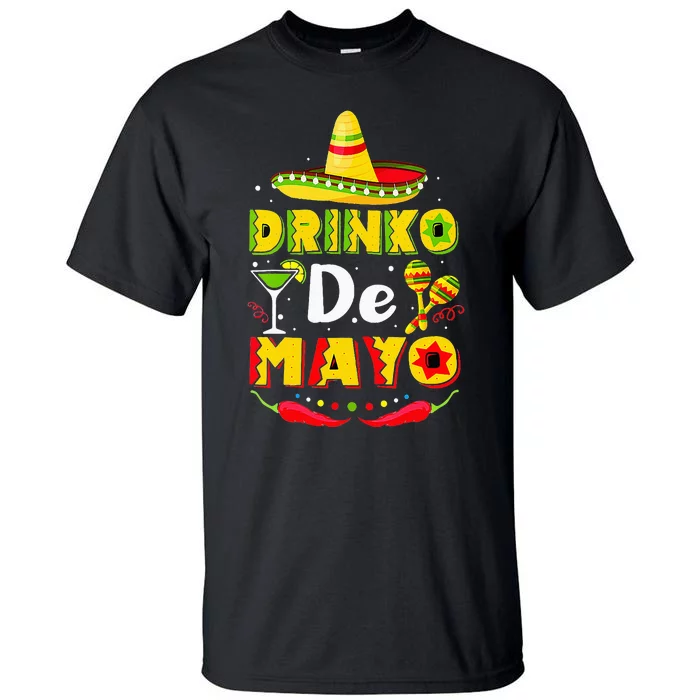 Cinco de Drinko Funny Cinco de Mayo Tall T-Shirt