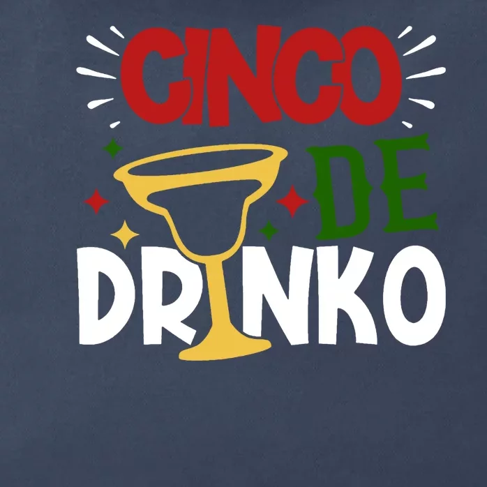 Cinco De Drinko Mexico Celebration Zip Tote Bag