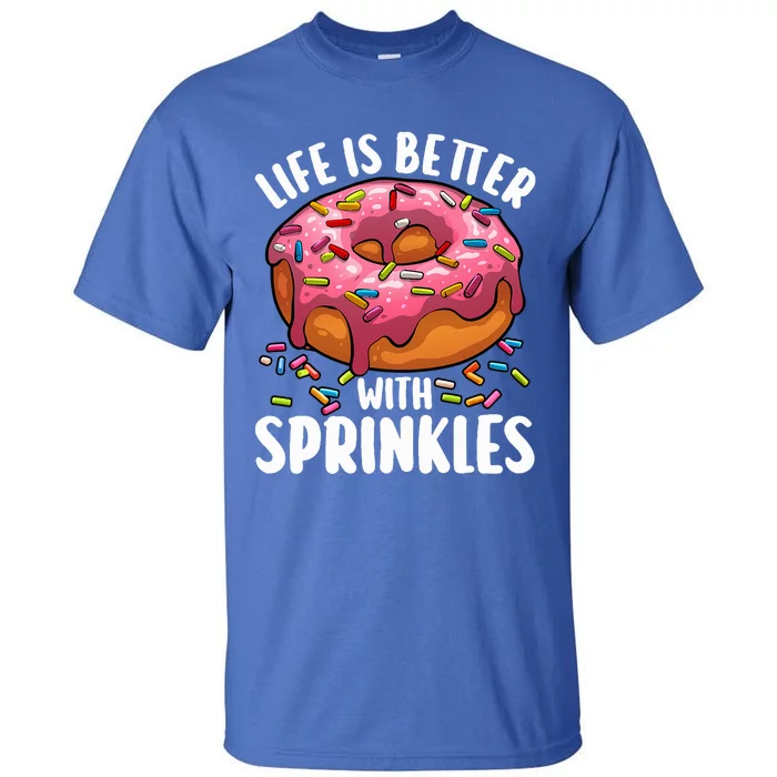 Cool Donut Design For Doughnut Donut Lover Tall T-Shirt