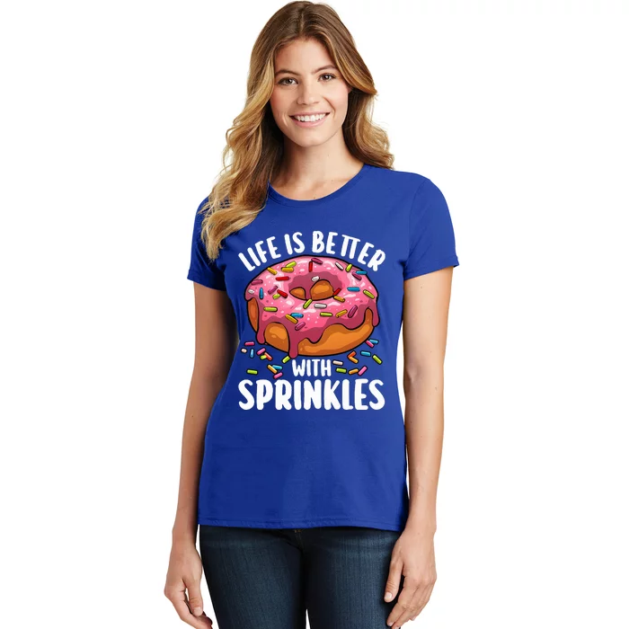 Cool Donut Design For Doughnut Donut Lover Women's T-Shirt