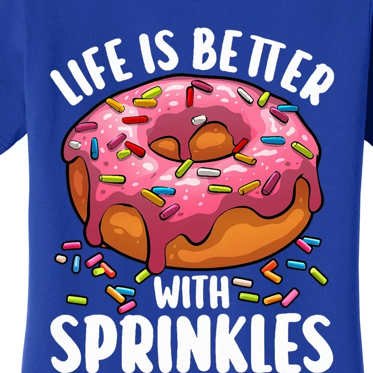 Cool Donut Design For Doughnut Donut Lover Women's T-Shirt