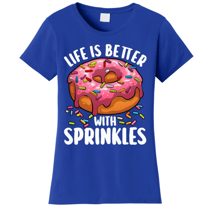 Cool Donut Design For Doughnut Donut Lover Women's T-Shirt