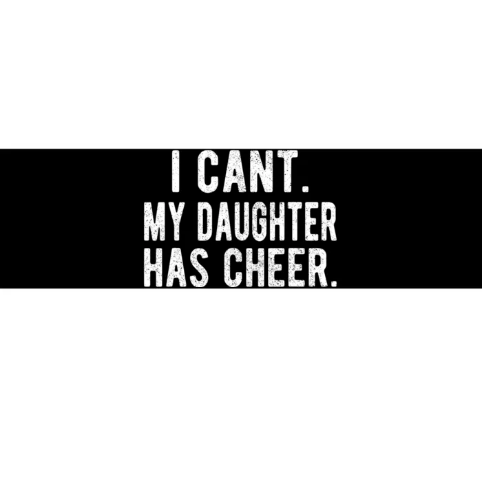 Cheer Dad Daughter Cheerleading FatherS Day Cheerleader Bumper Sticker