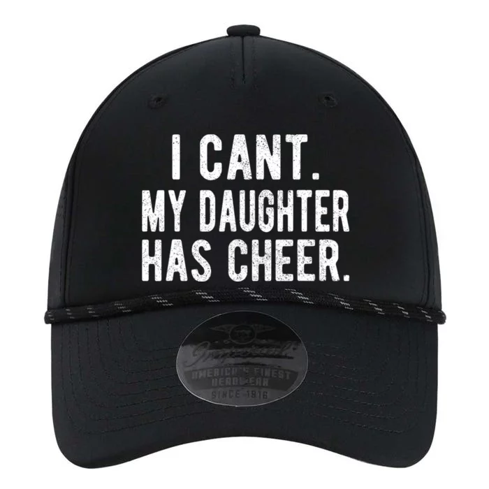 Cheer Dad Daughter Cheerleading FatherS Day Cheerleader Performance The Dyno Cap