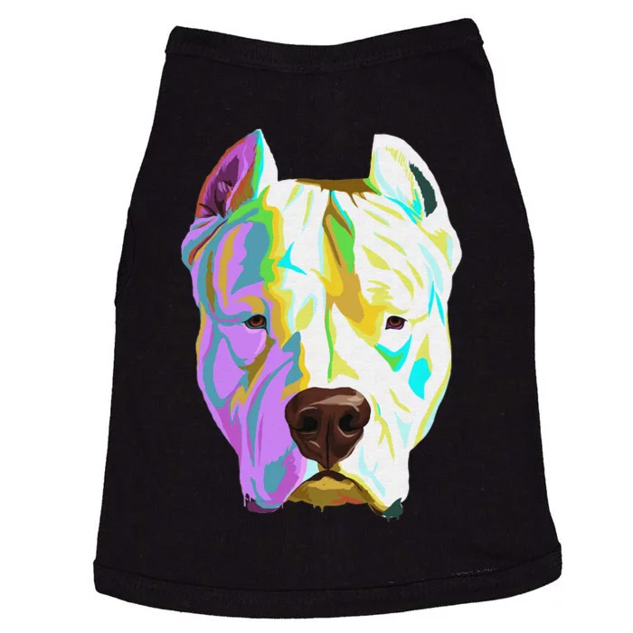 Colourful Dog Dogo Argentino Pullover Hoodie Doggie Tank