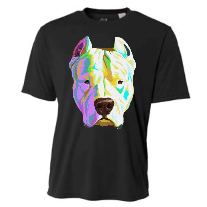 Colourful Dog Dogo Argentino Pullover Hoodie Cooling Performance Crew T-Shirt