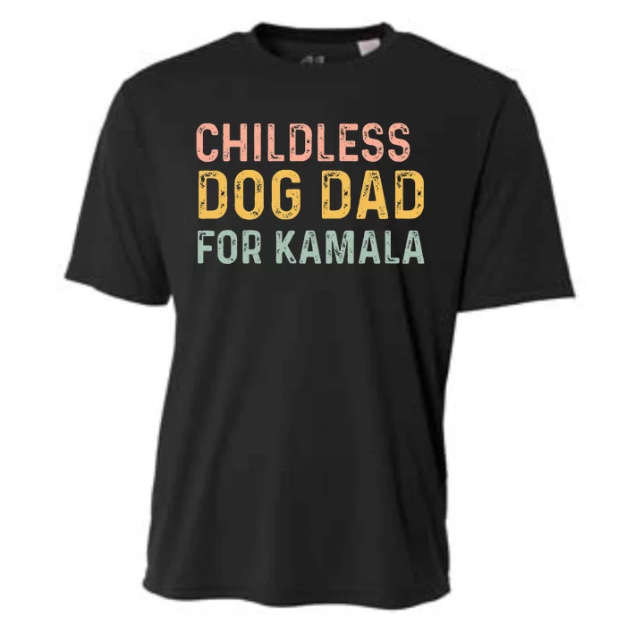 Childless Dog Dad For Kamala Harris 2024 Cooling Performance Crew T-Shirt