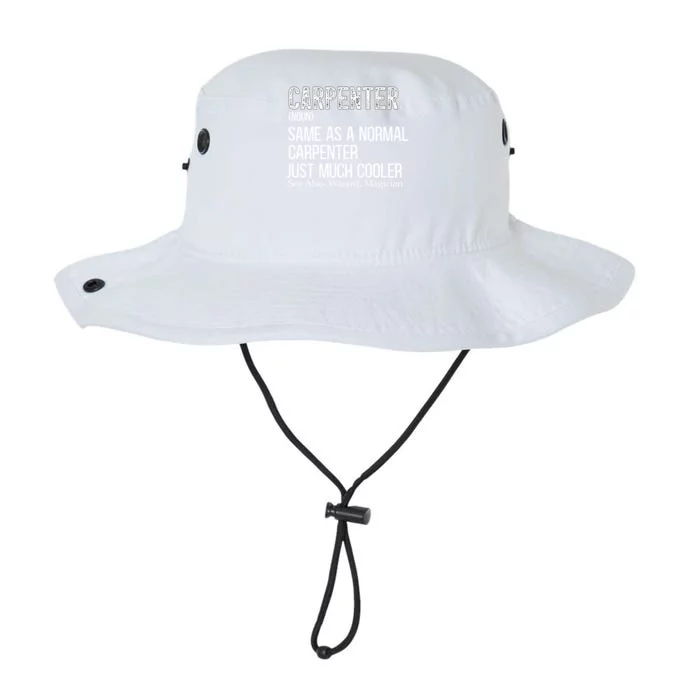 Carpenter Definition Design For Woodworker Carpenter Gift Legacy Cool Fit Booney Bucket Hat