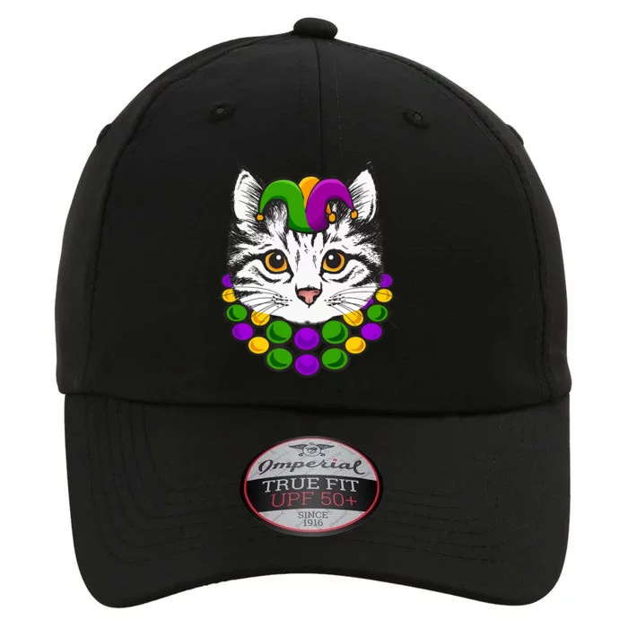 Cat Dad Daddy Funny Retro Cat Dad Father's Day The Original Performance Cap