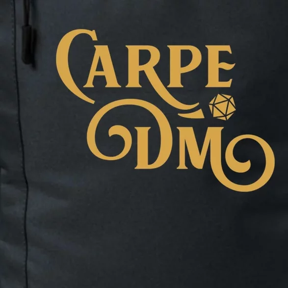 Carpe Dm Dungeon Master Tabletop Rpg Gaming Daily Commute Backpack