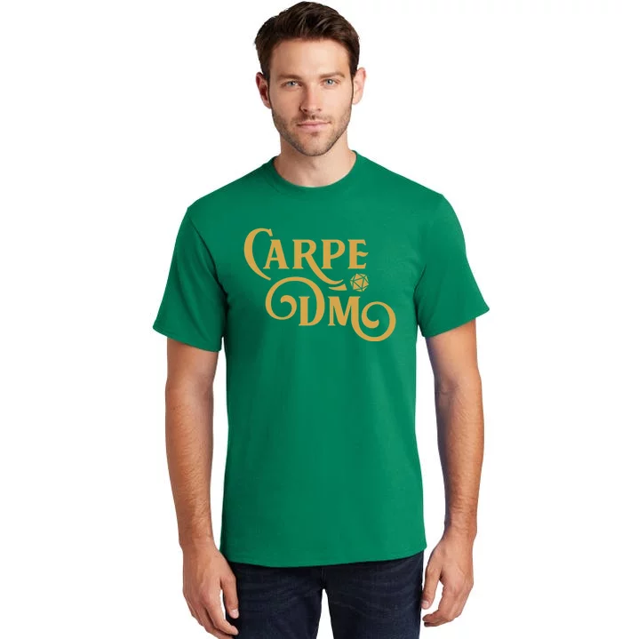 Carpe Dm Dungeon Master Tabletop Rpg Gaming Tall T-Shirt