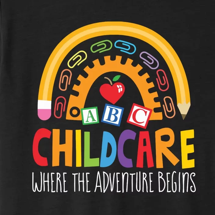 Childcare Director Daycare Crew School Provider Teacher ChromaSoft Performance T-Shirt