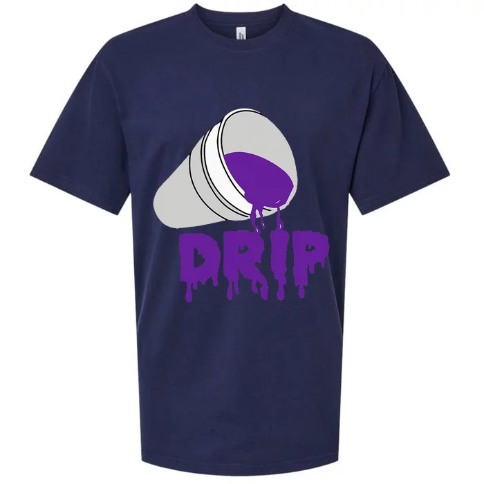 Codeine Dream Drip Purple Hip Hop Rap Social Media Sueded Cloud Jersey T-Shirt