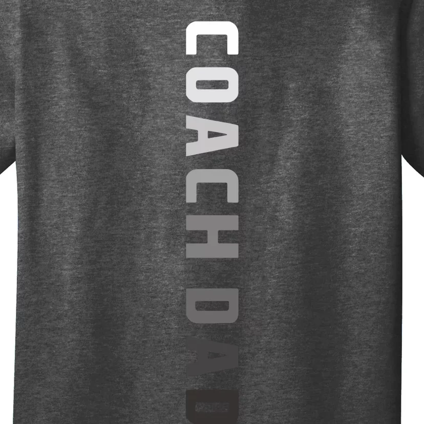 Coach Dad Design Soccer Football Basketball Coach Father T-Shirt