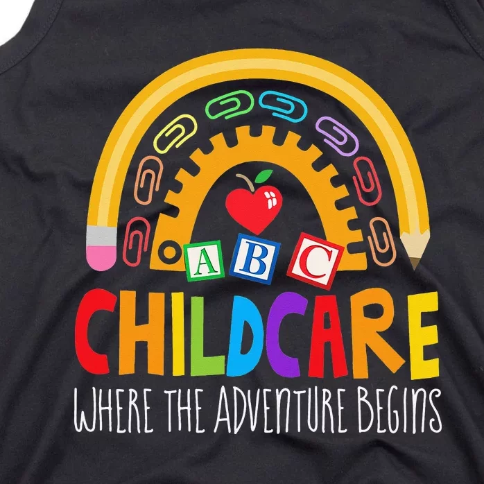 Childcare Director Daycare Crew School Provider Teacher Tank Top