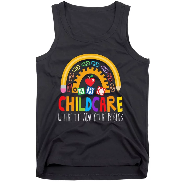 Childcare Director Daycare Crew School Provider Teacher Tank Top