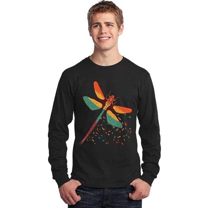 Cool Dragonfly Design For Insect Dragonfly Lovers Tall Long Sleeve T-Shirt