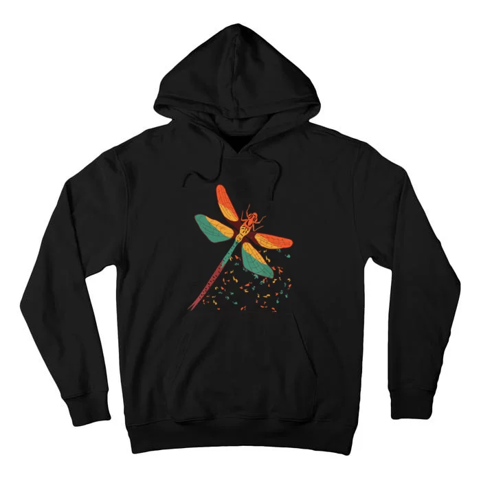 Cool Dragonfly Design For Insect Dragonfly Lovers Tall Hoodie