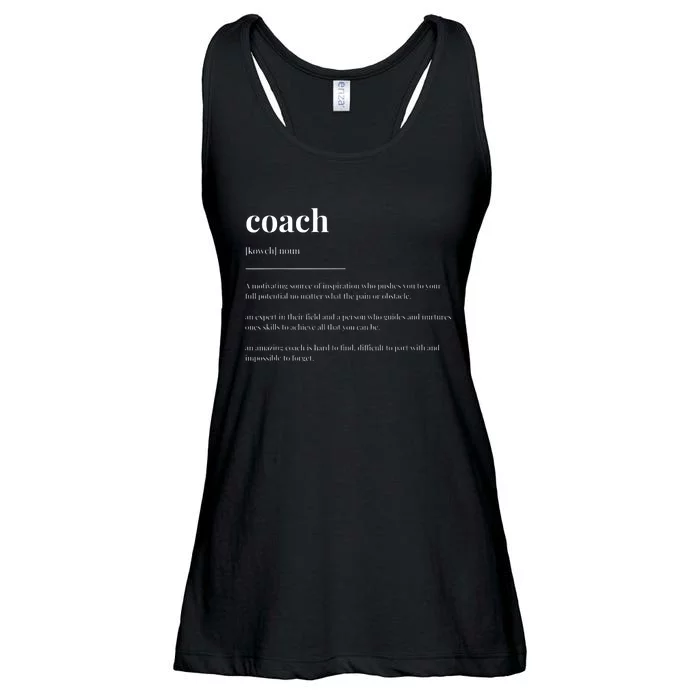 Coach Definition Dictionary Design Ladies Essential Flowy Tank