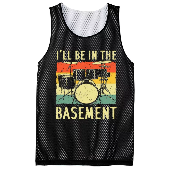 Cool Drumming Design Drum Set Drumming Drummer Mesh Reversible Basketball Jersey Tank