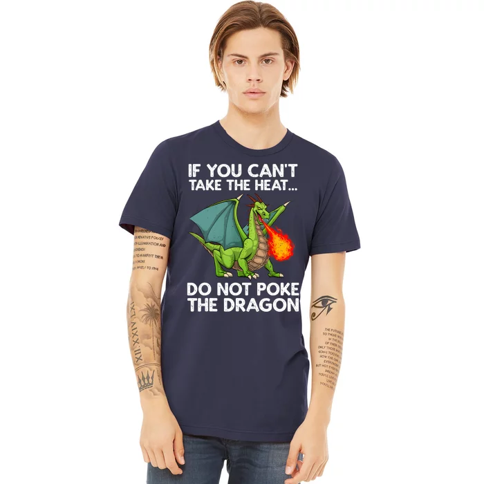 Cool Dragon Design For Men Women Mythical Dragon Lover Premium T-Shirt