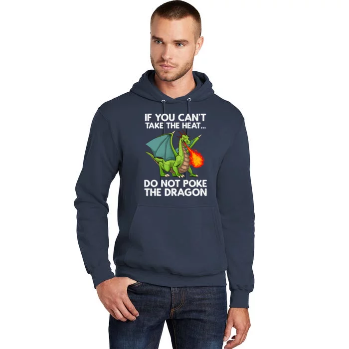 Cool Dragon Design For Men Women Mythical Dragon Lover Tall Hoodie