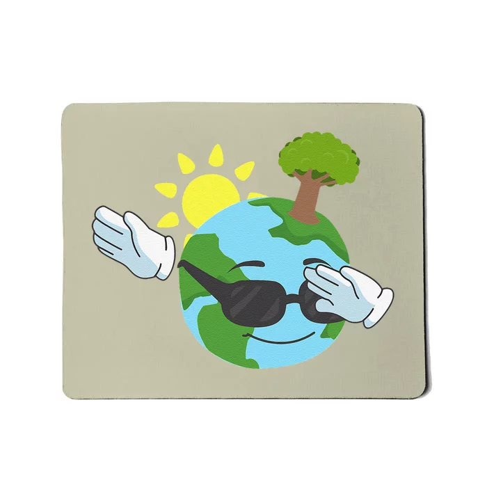 Cool Dabbing Earth Day For And Mousepad