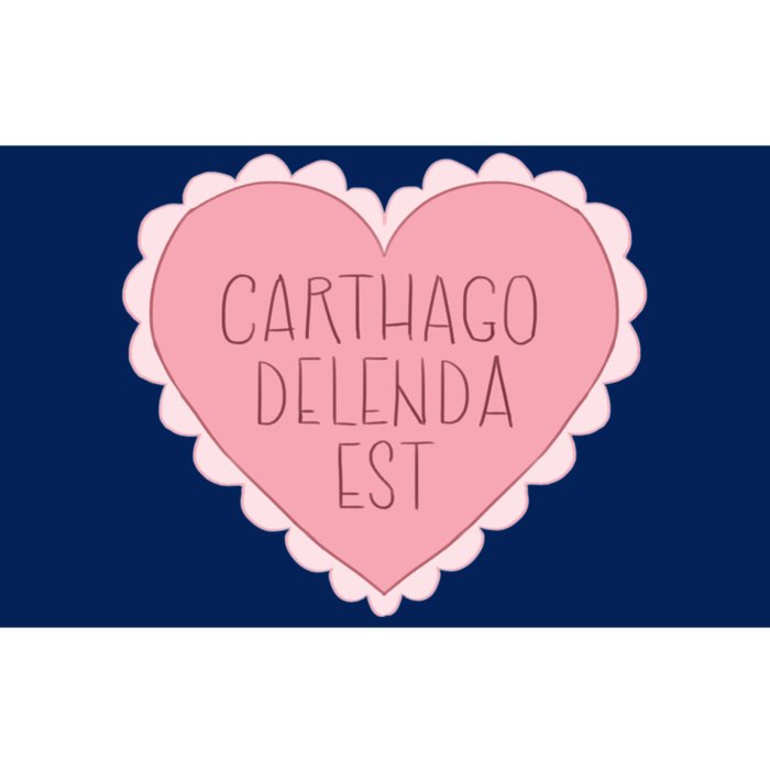 Carthago Delenda Est Valentine Bumper Sticker