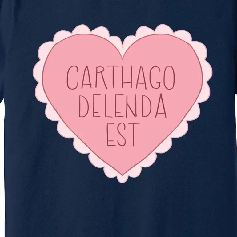 Carthago Delenda Est Valentine Premium T-Shirt