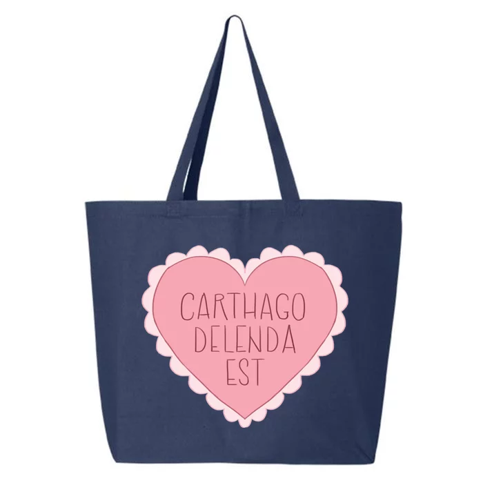 Carthago Delenda Est Valentine 25L Jumbo Tote