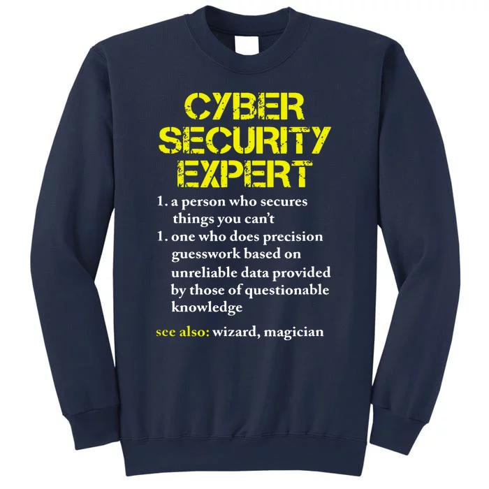 Cybersecurity Definition Expert Computer Engineer Sweatshirt