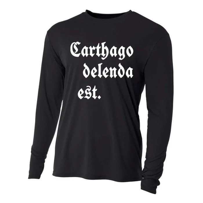 Carthago Delenda Est Cooling Performance Long Sleeve Crew