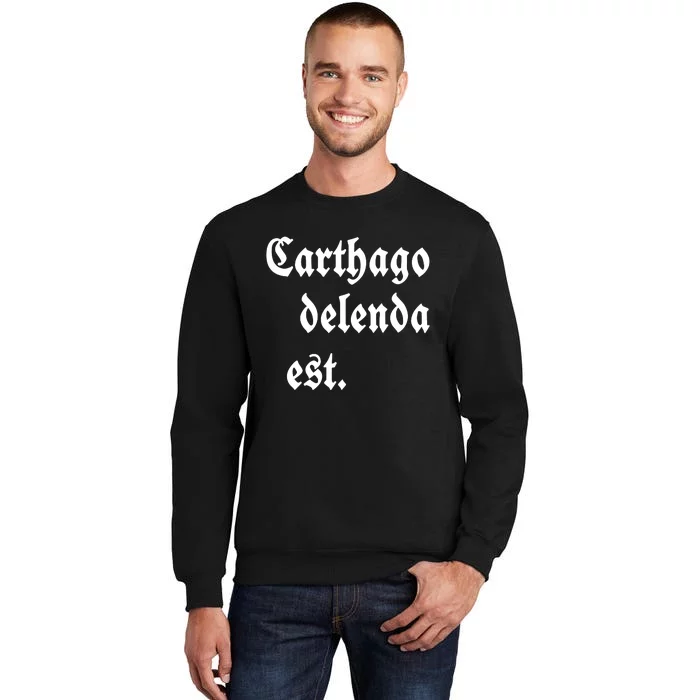 Carthago Delenda Est Sweatshirt