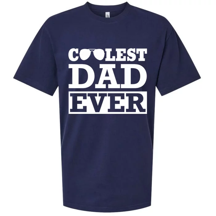 Coolest Dad Ever Coolest Dad Around Worlds Coolest Dad Meaningful Gift Sueded Cloud Jersey T-Shirt