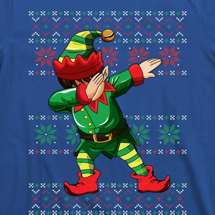 Christmas Dabbing Elf Squad Xmas Dab Gift T-Shirt