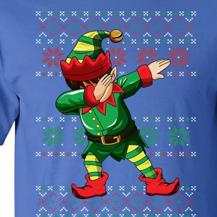 Christmas Dabbing Elf Squad Xmas Dab Gift Tall T-Shirt