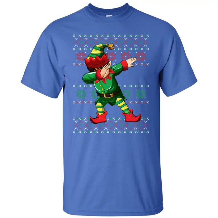 Christmas Dabbing Elf Squad Xmas Dab Gift Tall T-Shirt