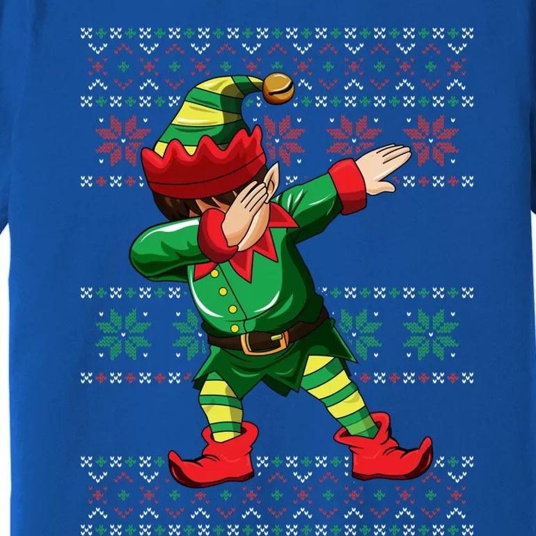 Christmas Dabbing Elf Squad Xmas Dab Gift Premium T-Shirt