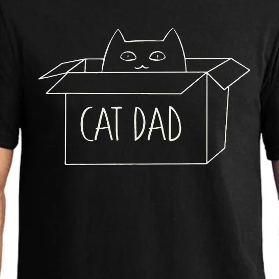 Cat Dad Funny Cat Daddy S For Men For Fathers Day Pajama Set