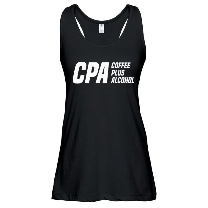 CPA Definition Funny Certified Public Accountant Ladies Essential Flowy Tank